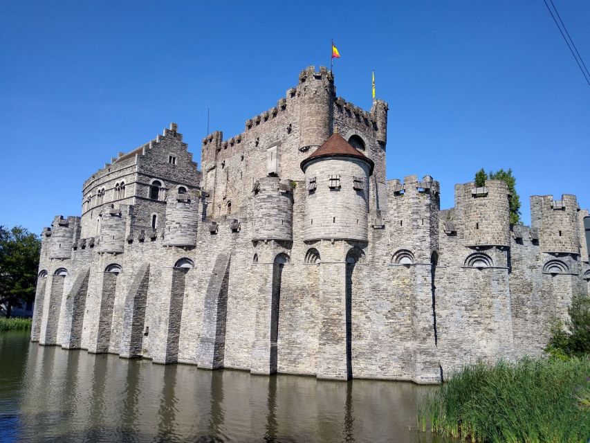 Ghent: Private Tour in Historical Center - St Michael’s bridge, the three towers, and a quick selfie moment