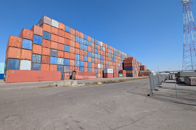 Guided Antwerp Port Tour, in your Car or Minibus - Berendrecht Lock and the PSA Riverside Overlook