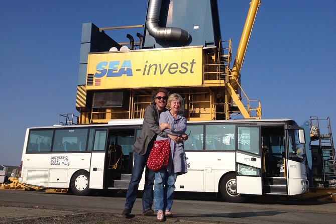 Guided Antwerp Port Tour, in your Car or Minibus - Lillo Container Canyon: Granite Blocks and Europe’s Fruit Terminal