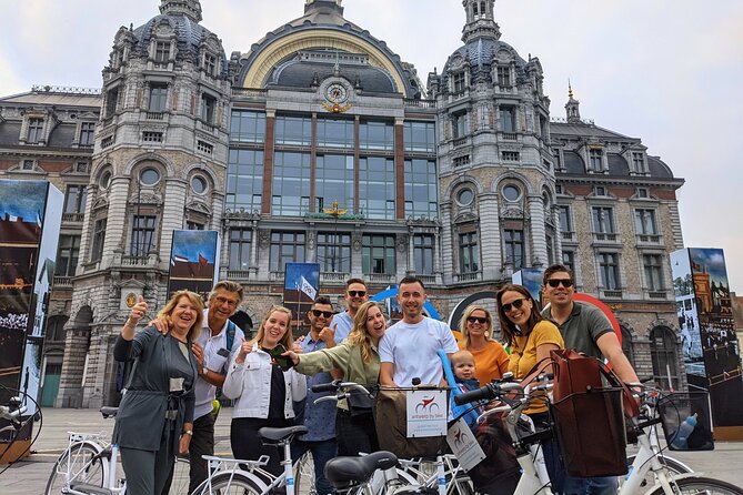 Guided Bike Tour: 2 Hours Highlights of Antwerp - Het Steen by the Water, Where Medieval Meets City Views