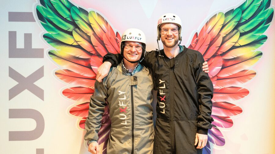 Luxembourg : Indoor Skydiving - What happens in your ~2-hour visit, from briefing to museum lounge