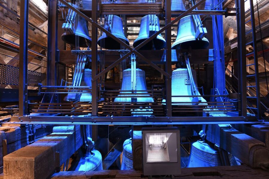 Mons : The Belfry - Inside the visitor centre: the windows of time and what you’ll actually see