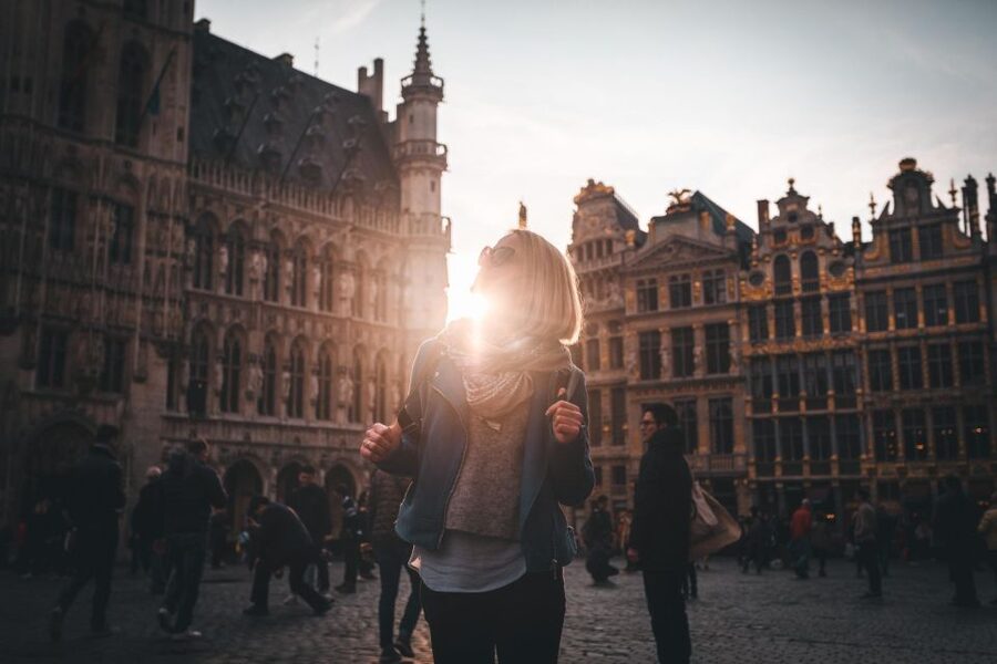 Paris: Brussels and Bruges Tour & Optional Chocolate Tasting - The bridge loop: Mary’s Bridge to Rozenhoedkaai