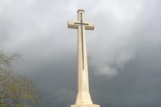 Private 4hr Australian Fromelles Battlefield WW1 Tour - Australian Memorial Park, Sgt Simon Fraser, and the cobber statue