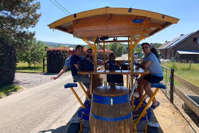 Private Beer Bike Tour in Hotton in the Belgian Ardennes - Hotton and the Ourthe River, powered by laughter