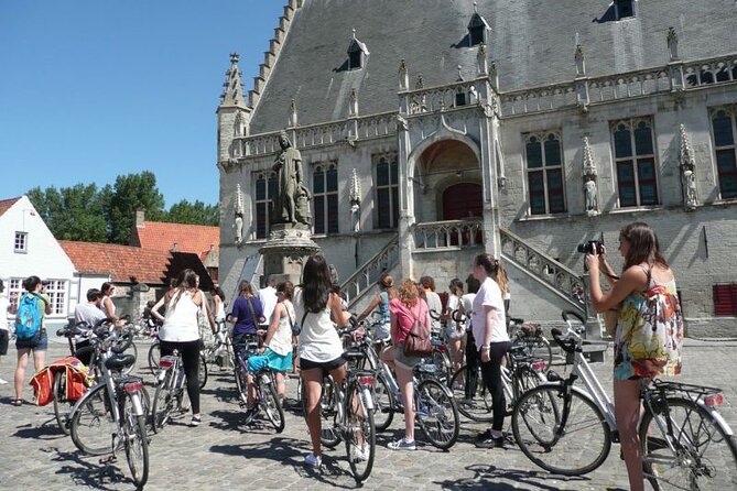 Private Bruges 3.5-Hour Guided Bike Tour: Discover Hidden Gems - Stops 5 to 9: Italian quarter streets, city walls, and canal life