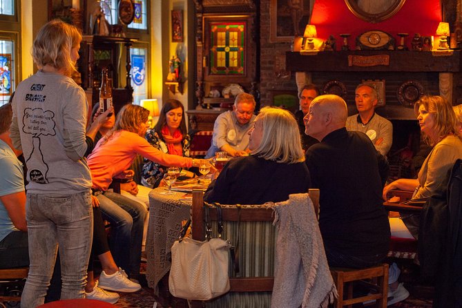 Private: Discover Bruges beers & brewery with chocolate pairing by a young local - t Brugs Beertje: where the beer list gets serious