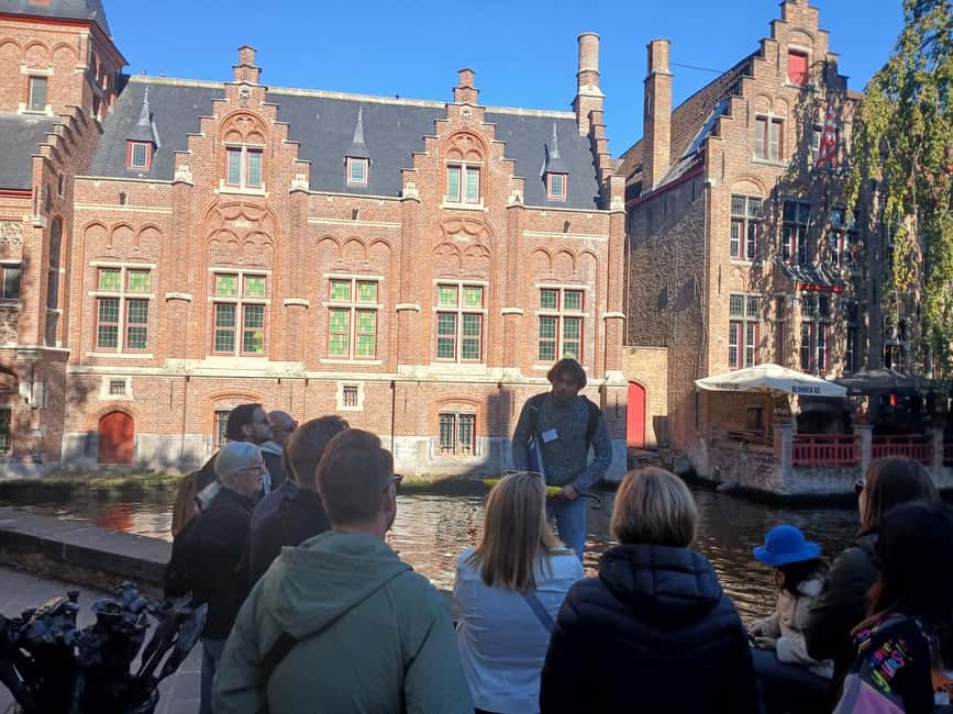 ✨Small-Group Tour of Bruges with a local + Praline/ -3€ boat - Saint John’s Hospital site: the city wasn’t only trade and art