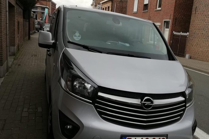 Standard Minivan from Brussels airport to city of Bruges - The return trip: pickup from your Bruges address to Zaventem