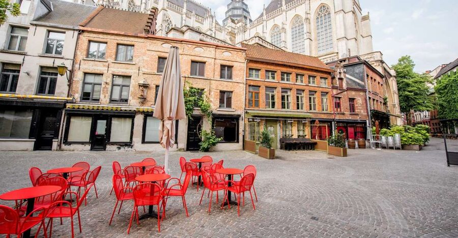 Surprise tour of Antwerp guided by a Local - Meeting at Saint Carolus Borromeus Church and getting your bearings