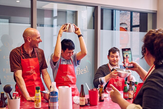 The Waffles 'n Beer Workshop in Ghent Centre - Where Onderbergen 4 Turns Into Your Waffle Kitchen