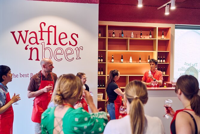 The Waffles 'n Beer Workshop in Ghent Centre - Baking Brussels Style Waffles With Beer in the Batter