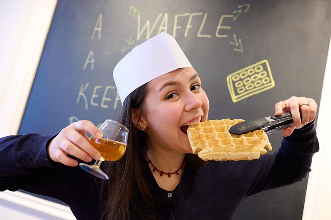 Tipsy Waffle Workshop with Beer Tasting - Making beer waffles: using beer in the batter and learning the method