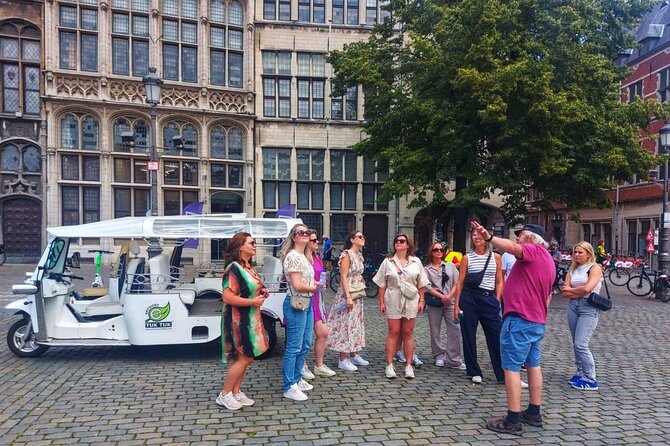 TukTuk Tour through historic Antwerp 2.5h - Guides: the real engine behind the 2.5 hour experience