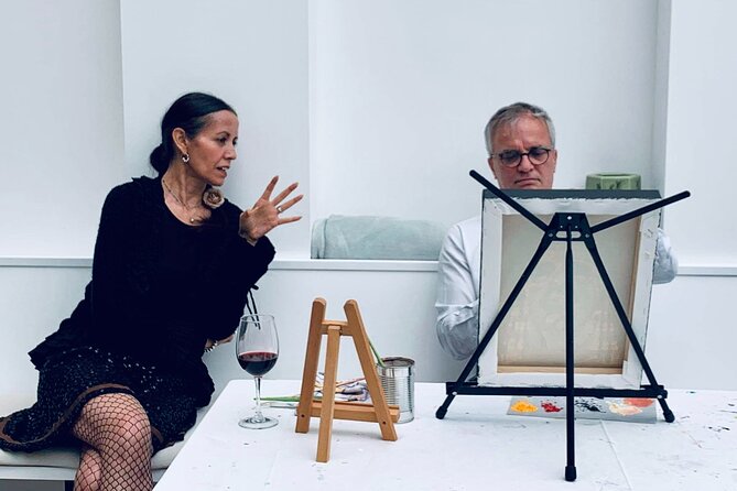 Wine and Painting Workshop Experience in Brussels - Value check: $95.31 for lesson, materials, and included drinks