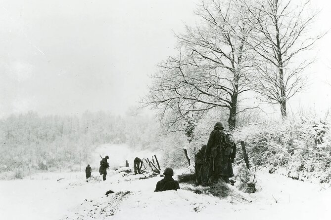 WWII Battle of the Bulge Private Guided Day Tour from Brussels - Baugnez Crossroads: where the day turns from context to specificity